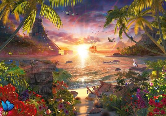 Puzzle 1000 Pezzi Per Adulti: Venezia Al Tramonto, 70x50 Cm, Gioco Educativo E Sfida Rilassante
