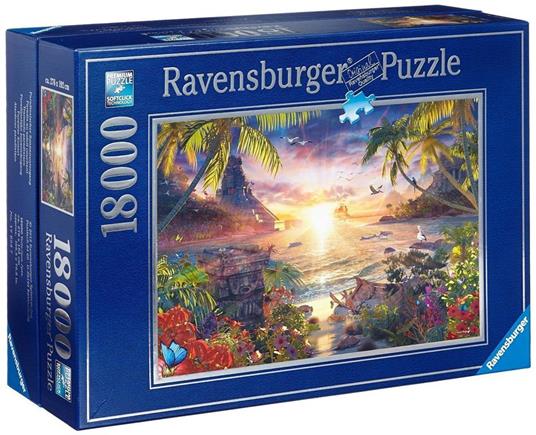 Tramonto Paradisiaco Puzzle 18000 pezzi Ravensburger (17824) - 7