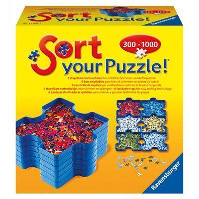 Sort Your Puzzle. Set da 6 vaschette componibili