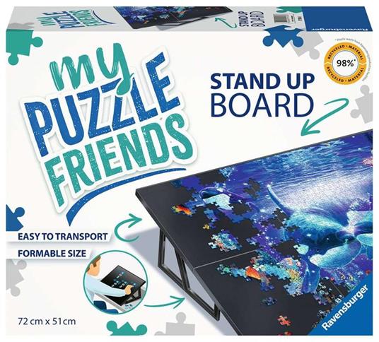 Ravensburger -Stand Up Board, Cavalletto Portatile, Accessorio per Puzzle - 2