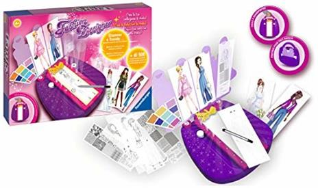 Ravensburger - Fashion Designer, Crea la tua Collezione di Moda, Gioco Creativo per Disegnare, Bambini 6+ Anni - 5