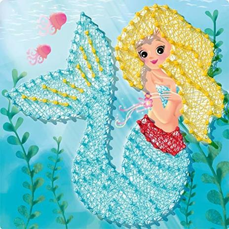 Ravensburger - String it Midi Oceano e Sirena, Gioco Creativo per Bambine e Bambini, Età Raccomandata 7+ - 7