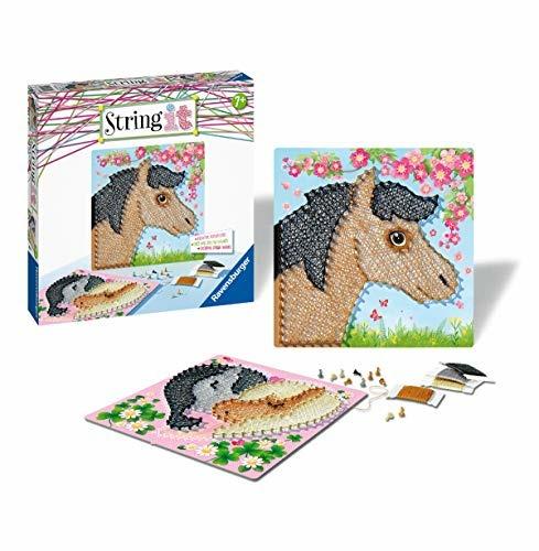 Ravensburger - String it Midi Horses, Gioco Creativo per Bambine e Bambini, Età Raccomandata 7+ - 2