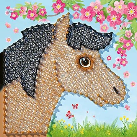 Ravensburger - String it Midi Horses, Gioco Creativo per Bambine e Bambini, Età Raccomandata 7+ - 4