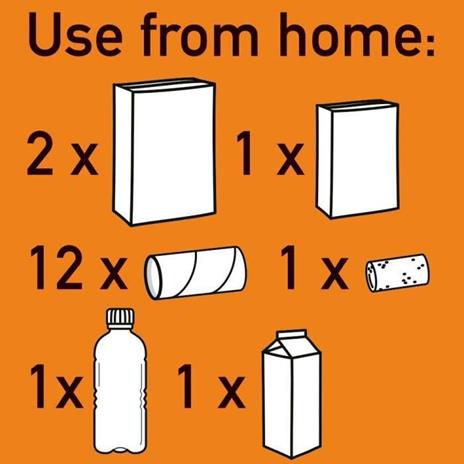 Ravensburger - EcoCreate Midi, Tema Mostri, Gioco Creativo e Bricolage Upcycling, Set Fai-Da-Te per Bambini, Età 6+ Anni - 3