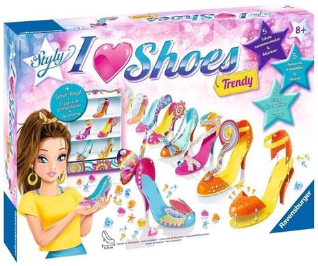 I Love Shoes Maxi Trendy Gioco Creativo Ravensburger (18709) - 5