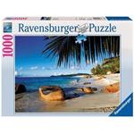 Puzzle 1000 pezzi Palme su Spiaggia