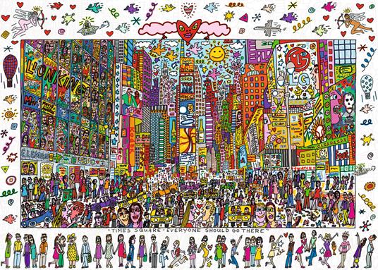James Rizzi: Times Square Puzzle 1000 pezzi Ravensburger (19069) - 5