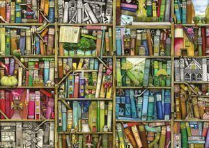 Ravensburger - Puzzle La Libreria Bizzarra, Collezione Colin Thompson, 1000 Pezzi, Puzzle Adulti