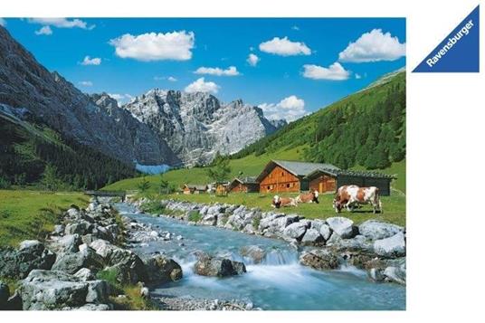Ravensburger - Puzzle Monti Karwendel, Austria, 1000 Pezzi, Puzzle Adulti - 4