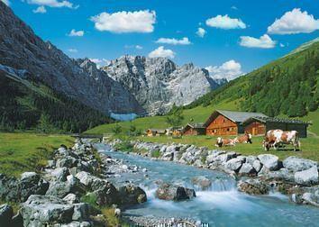 Ravensburger - Puzzle Monti Karwendel, Austria, 1000 Pezzi, Puzzle Adulti - 8