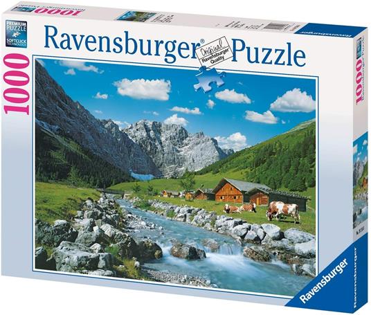 Ravensburger - Puzzle Monti Karwendel, Austria, 1000 Pezzi, Puzzle Adulti - 9