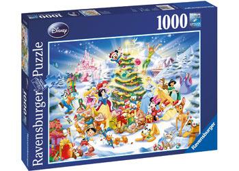 DST Natale Disney. Puzzle 1000 Pezzi Fantasy. Ravensburger 19287 1000 pezzo(i)