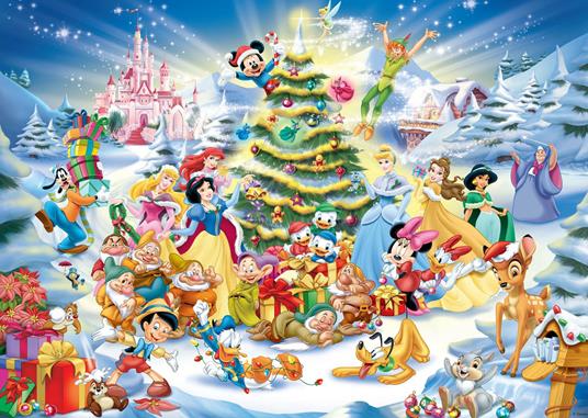 DST Natale Disney. Puzzle 1000 Pezzi Fantasy. Ravensburger 19287 1000 pezzo(i) - 2