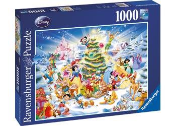 DST Natale Disney. Puzzle 1000 Pezzi Fantasy. Ravensburger 19287 1000 pezzo(i) - 4