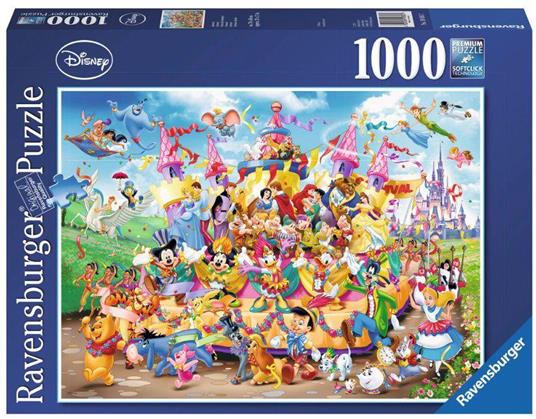 Ravensburger - Puzzle Carnevale Disney, 1000 Pezzi, Puzzle Adulti - 2
