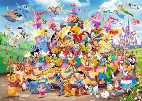 Ravensburger - Puzzle Carnevale Disney, 1000 Pezzi, Puzzle Adulti - 5