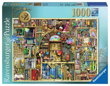 Puzzle da 1000 pezzi. La Libreria Magica 2. Ravensburger 00.019.418 puzzle 1000 pezzo(i)