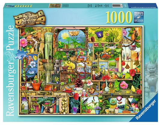 Puzzle da 1000 Pezzi. Colin Thompson: Mensola. Ravensburger The Gardener`s Cupboard Puzzle 1000 pezzo(i)