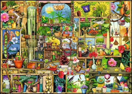 Puzzle da 1000 Pezzi. Colin Thompson: Mensola. Ravensburger The Gardener`s Cupboard Puzzle 1000 pezzo(i) - 2