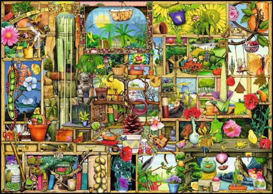 Puzzle da 1000 Pezzi. Colin Thompson: Mensola. Ravensburger The Gardener`s Cupboard Puzzle 1000 pezzo(i) - 2