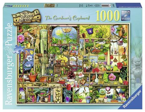 Ravensburger - Puzzle Colin Thompson, The Gardener's Cupboard, Collezione Colin Thompson, 1000 Pezzi, Puzzle Adulti - 4
