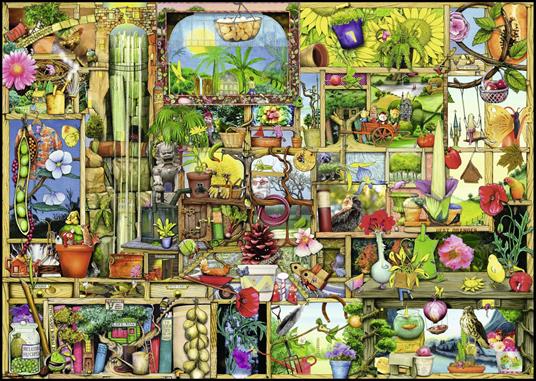 Ravensburger - Puzzle Colin Thompson, The Gardener's Cupboard, Collezione Colin Thompson, 1000 Pezzi, Puzzle Adulti - 3