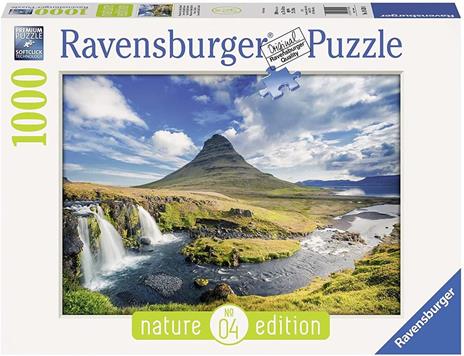 Cascate di Kirkjufell, Islanda Puzzle 1000 pezzi Ravensburger (19539) - 2