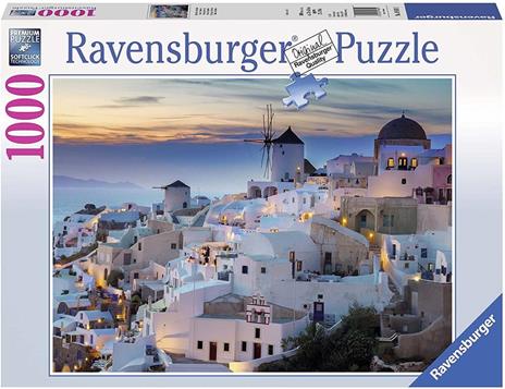 Ravensburger - Puzzle Santorini, 1000 Pezzi, Puzzle Adulti - 9
