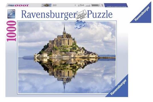 Le Mont-Saint-Michel Puzzle 1000 pezzi Ravensburger (19647) - 2