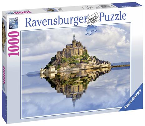 Le Mont-Saint-Michel Puzzle 1000 pezzi Ravensburger (19647) - 3