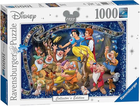 Ravensburger - Puzzle Disney Classics Biancaneve, Collezione Disney Collector's Edition, 1000 Pezzi, Puzzle Adulti