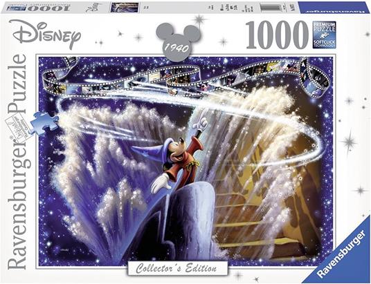 Ravensburger - Puzzle Disney Classics Fantasia, Collezione Disney Collector's Edition, 1000 Pezzi, Puzzle Adulti - 5