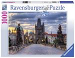 Ravensburger - Puzzle The walk across the Charles Bridge, 1000 Pezzi, Puzzle Adulti