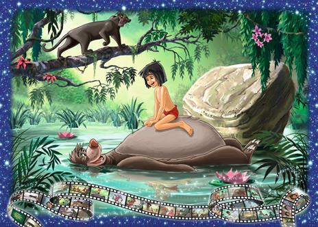 Ravensburger - Puzzle Disney Classic Il libro della giungla, Collezione Disney Collector's Edition, 1000 Pezzi - 3