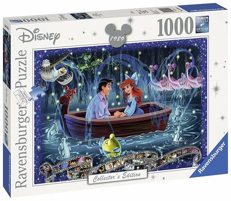 Ravensburger - Puzzle Disney Classic la Sirenetta, Collezione Disney Collector's Edition, 1000 Pezzi, Puzzle Adulti - 8