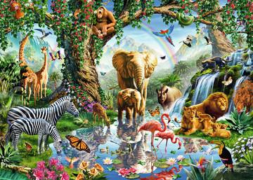 Ravensburger - Puzzle Avventure nella giungla, 1000 Pezzi, Puzzle Adulti - 3
