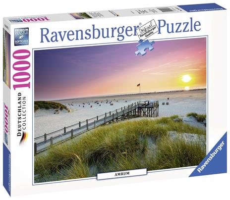 Tramonto su Amrum Puzzle 1000 pezzi Ravensburger (19877) - 2