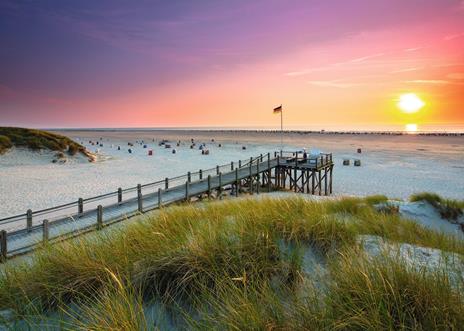 Tramonto su Amrum Puzzle 1000 pezzi Ravensburger (19877) - 3