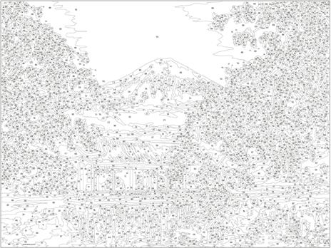 Ravensburger - CreArt La fioritura dei ciliegi in Giappone, Kit per Dipingere con i Numeri - 4