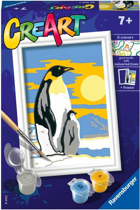 Creart Serie F Coppia Pinguini 20209