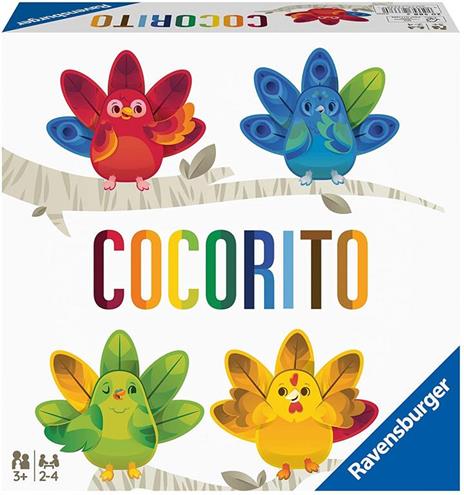 Ravensburger - Cocorito, Gioco per Bambini, Gioco Educativo, 2-4 giocatori, 3+ Anni