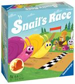 Ravensburger - Snails Race, Gioco da Tavolo per Bambini, Gioco da Corsa, 3+ Anni