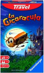 Ravensburger - La Cucaracula versione Travel Game, Gioco da Tavolo Tascabile, 2-4 Giocatori, 5+ Anni