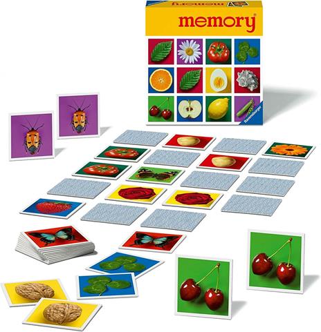 Ravensburger - Memory® Classic, 64 Tessere, Gioco Da Tavolo, 3+ Anni - 2