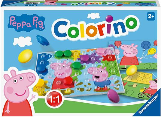 Ravensburger - Colorino Peppa Pig, Il Mio Primo Gioco dei Colori, Gioco Educativo per Bambini, 2+ Anni