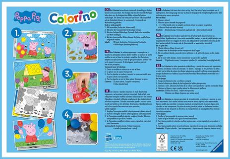 Ravensburger - Colorino Peppa Pig, Il Mio Primo Gioco dei Colori, Gioco Educativo per Bambini, 2+ Anni - 3