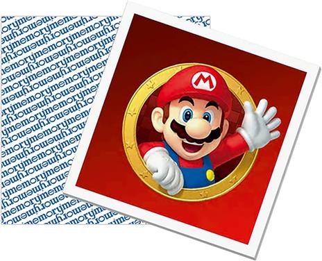 Ravensburger - Memory® Versione Super Mario, 64 Tessere, Gioco Da Tavolo, 3+ Anni - 4