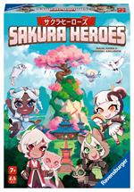 Ravensburger  Sakura Heroes, Gioco Da Tavolo, gioco in scatola per tutta la famiglia, Da 2 a 4 Giocatori, 7+ Anni