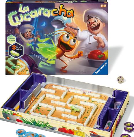 Ravensburger  La Cucaracha Glow in the Dark, Gioco Da Tavolo, Da 2 A 4 Giocatori, 6+ Anni - 4